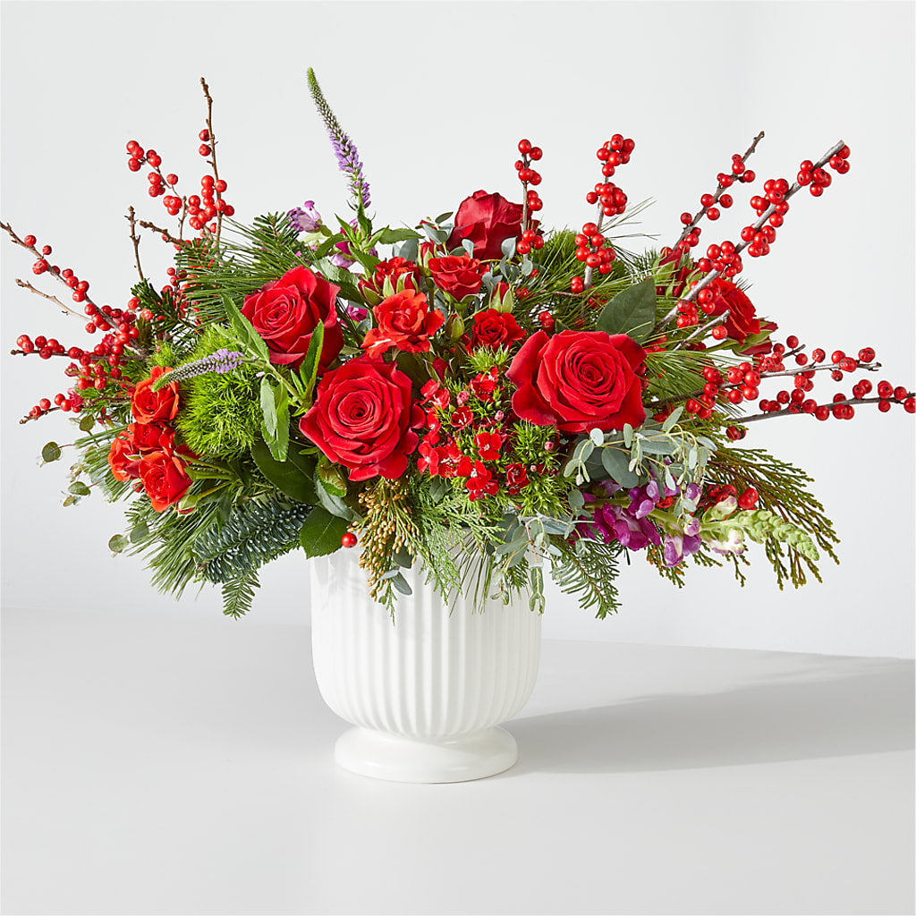 Big Red Bow Bouquet – Flowerorder.com, Tontitown AR