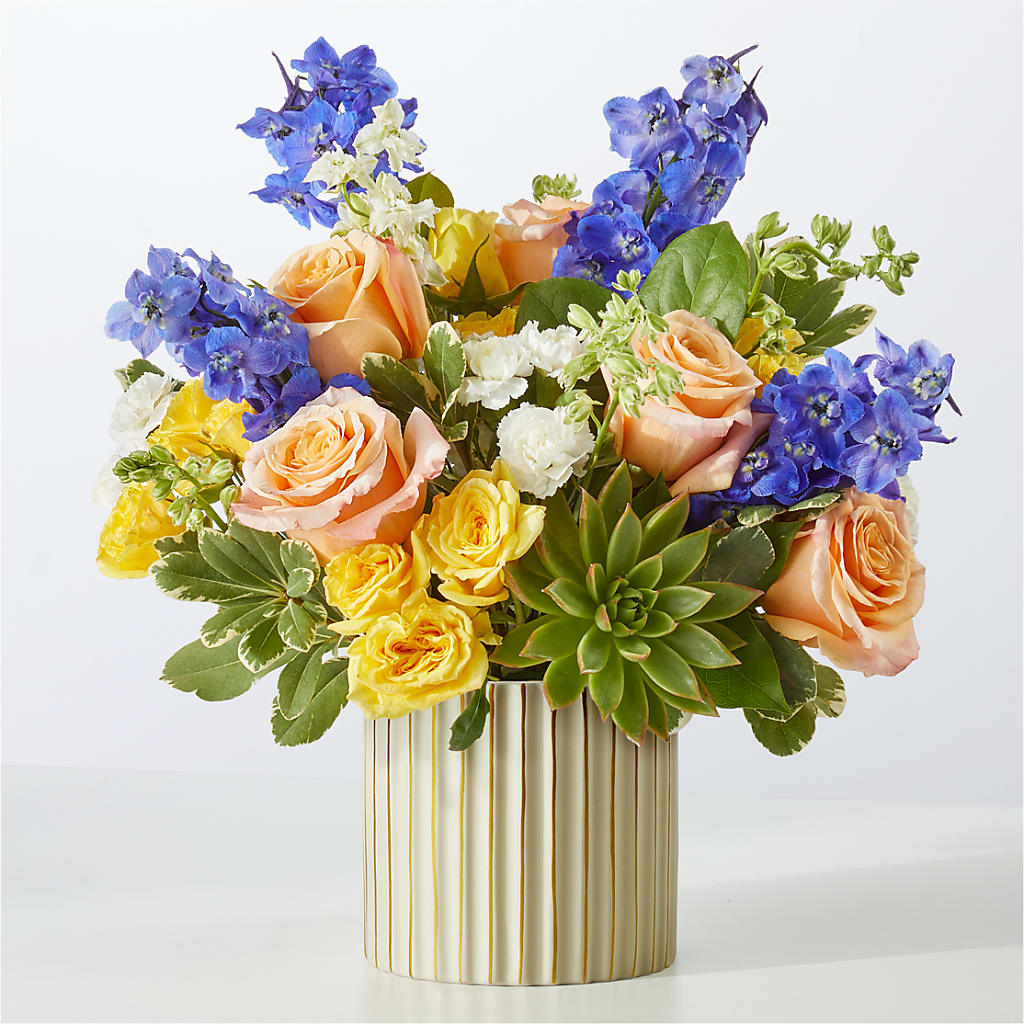 Cobalt Reverie Bouquet – Flowerorder.com, Tontitown AR
