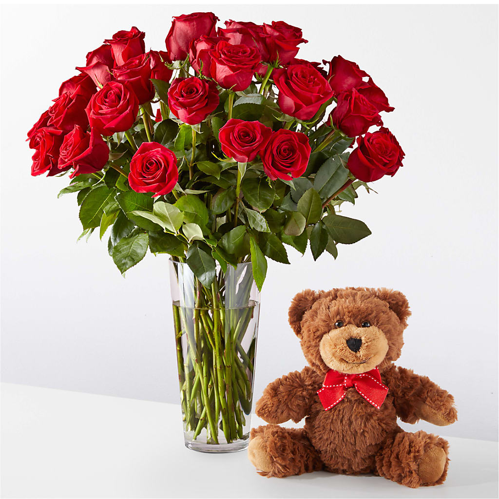 Romantic Long Stem Red Rose Bouquet Bundles – Flowerorder.com, Tontitown AR