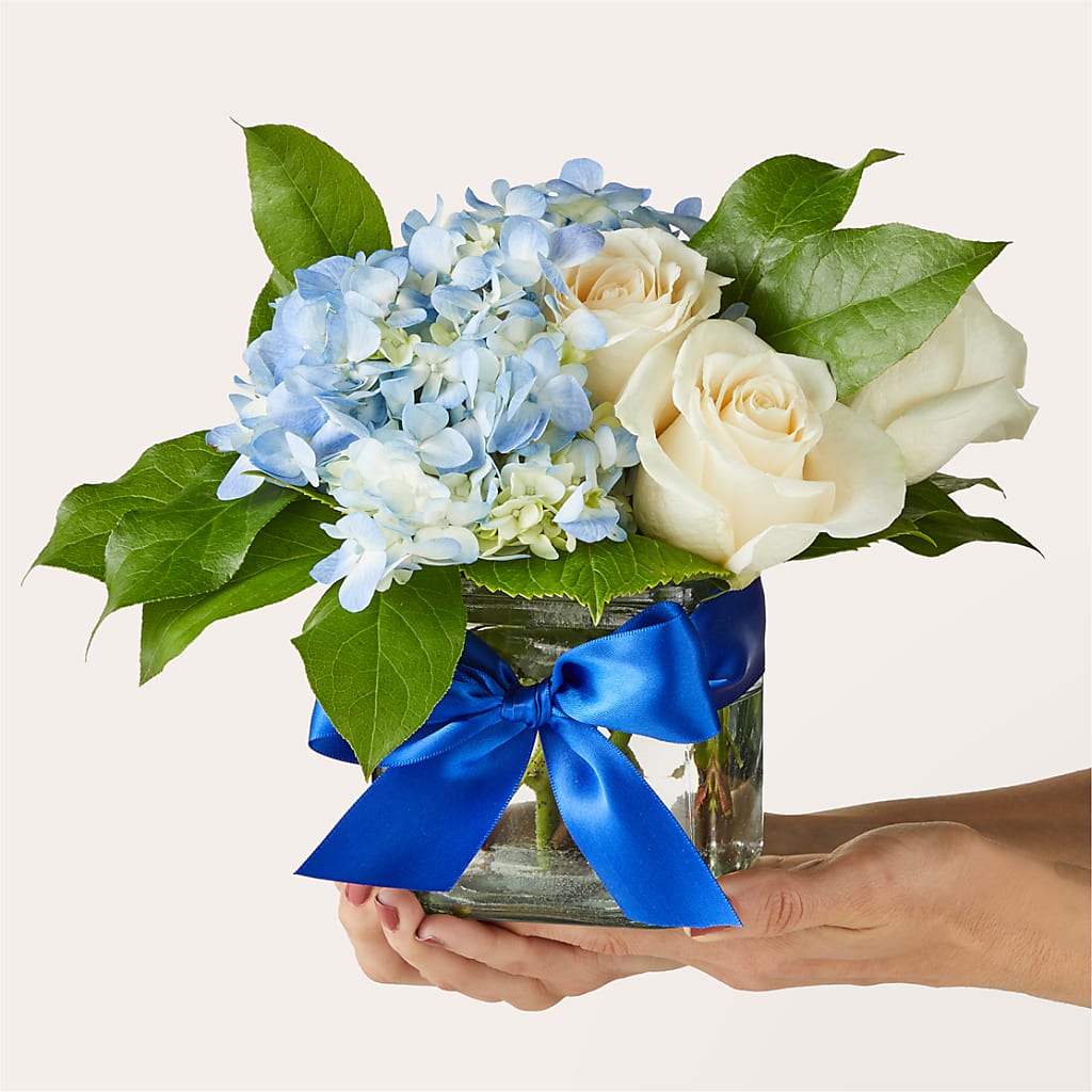 Sky Blue Delight Bouquet – Flowerorder.com, Tontitown AR
