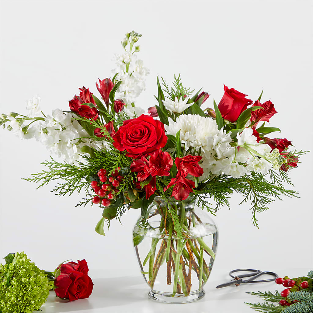 Merry Moment Bouquet – A Florist Original – Flowerorder.com, Tontitown AR