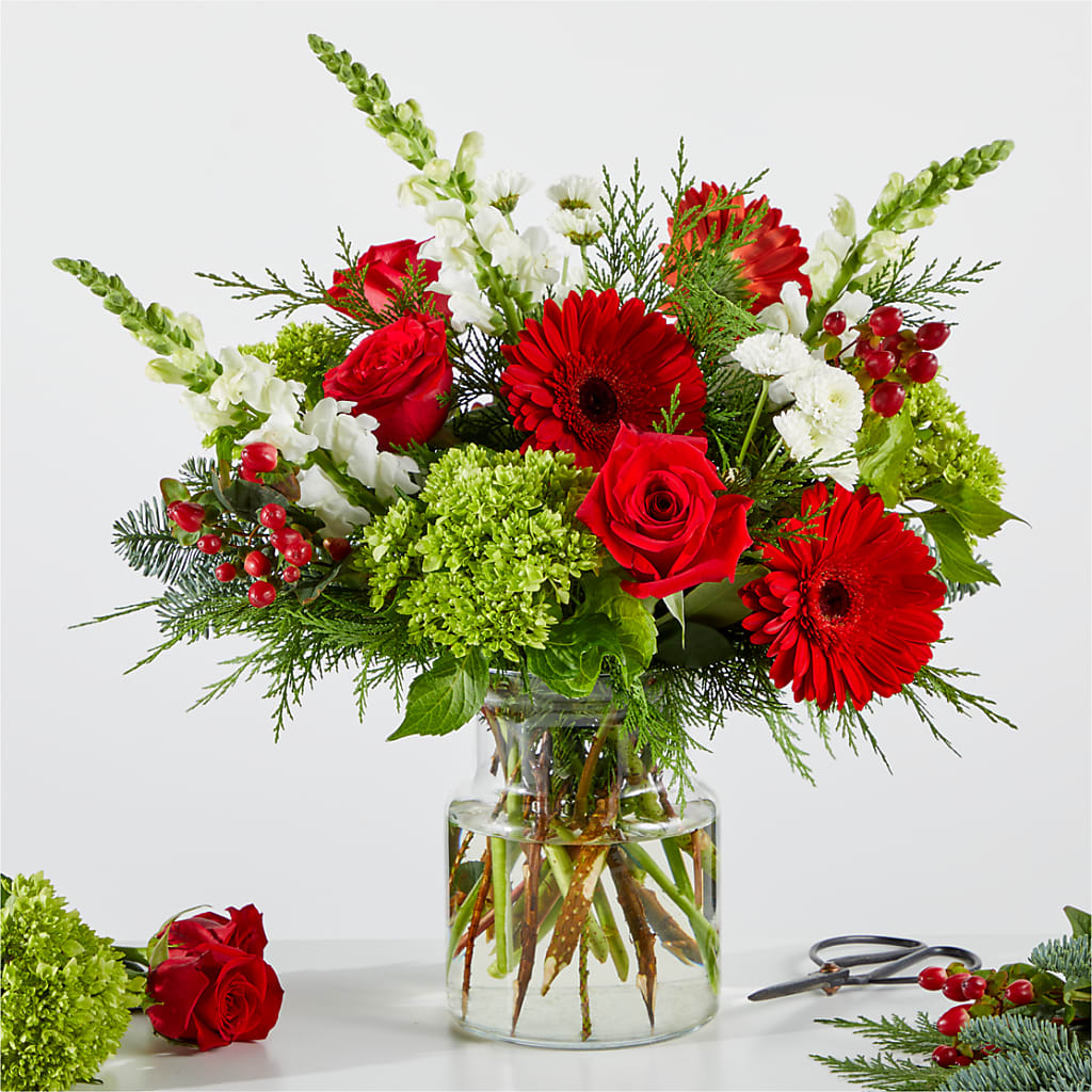Merry Moment Bouquet – A Florist Original – Flowerorder.com, Tontitown AR