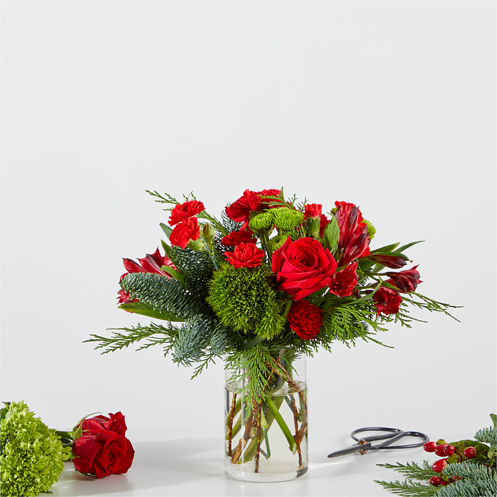 Merry Moment Bouquet – A Florist Original – Flowerorder.com, Tontitown AR