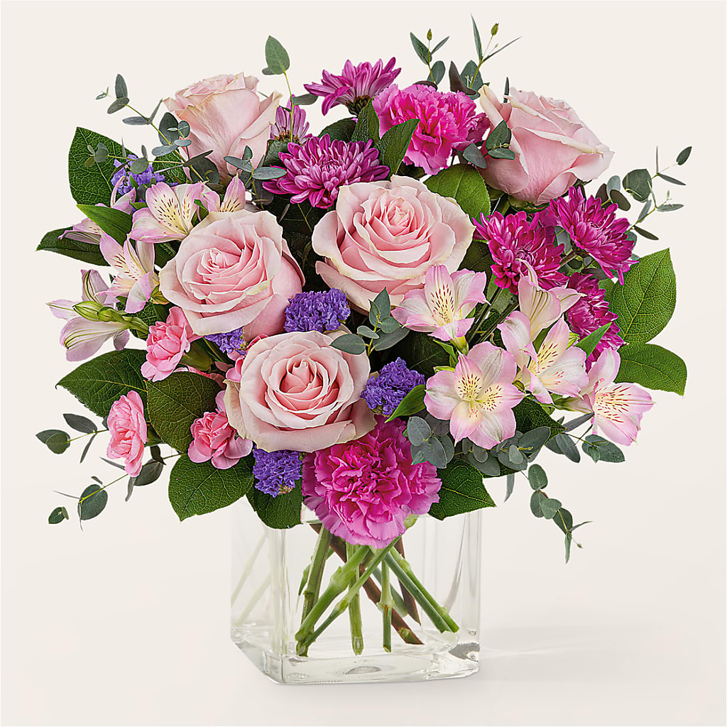 Rosy Radiance Bouquet – Flowerorder.com, Tontitown AR