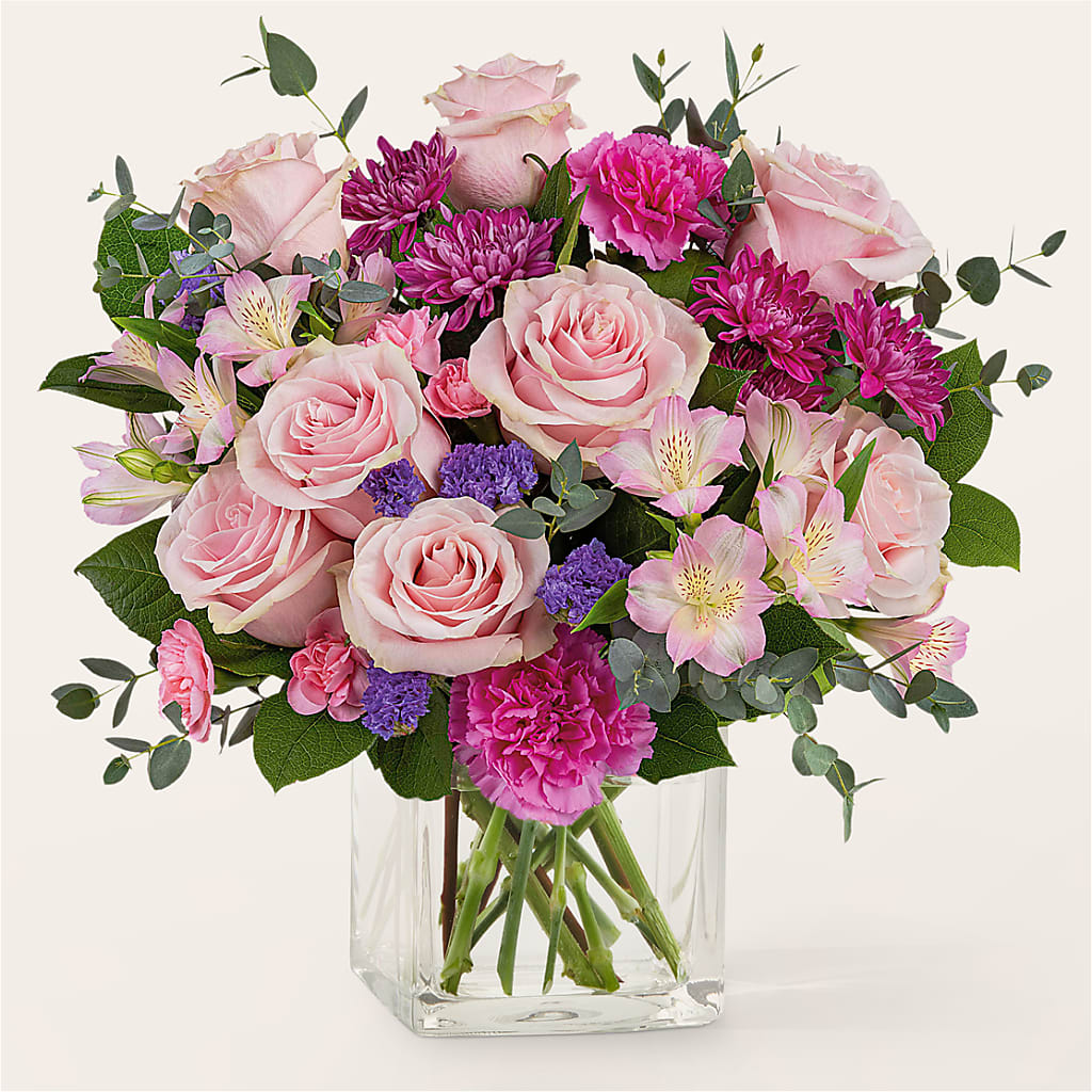 Rosy Radiance Bouquet – Flowerorder.com, Tontitown AR