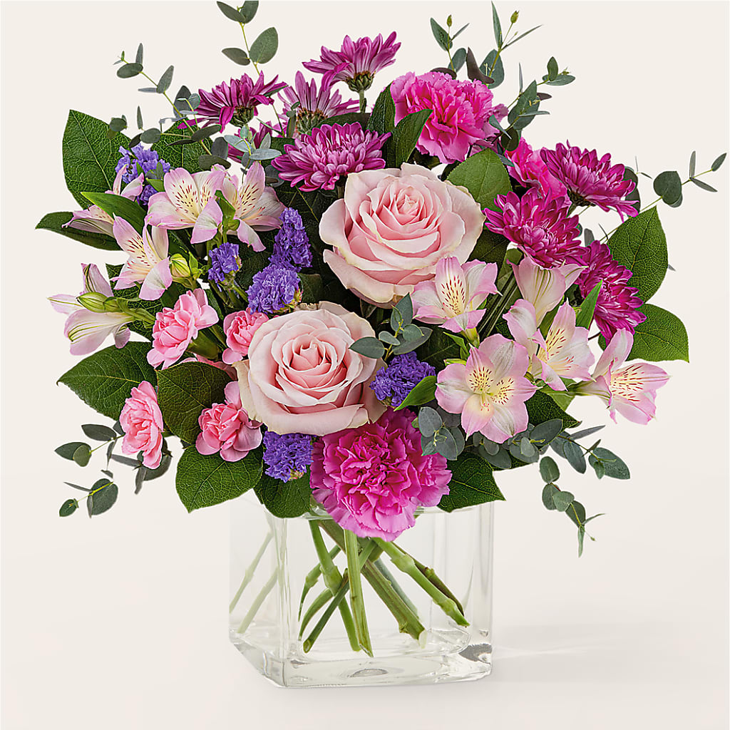 Rosy Radiance Bouquet – Flowerorder.com, Tontitown AR