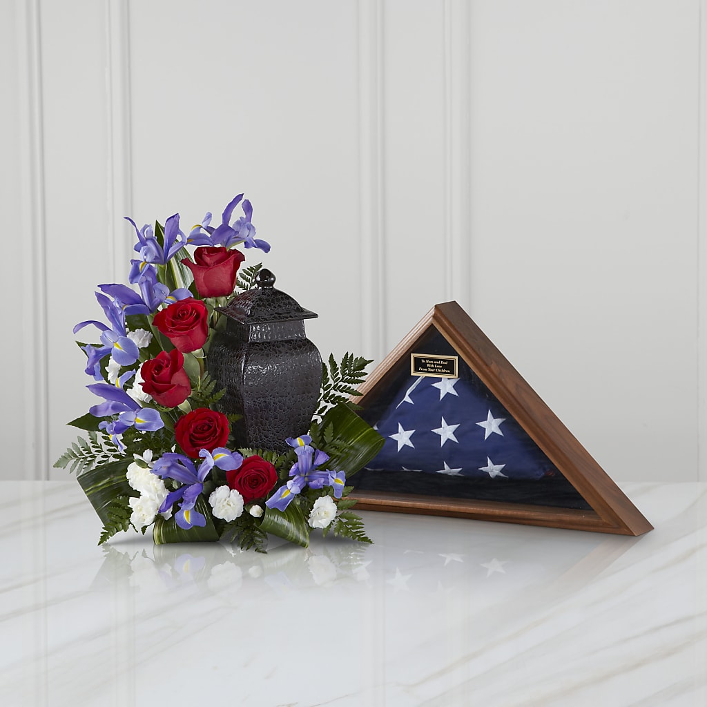 Patriotic Tribute Arrangement – Flowerorder.com, Tontitown AR