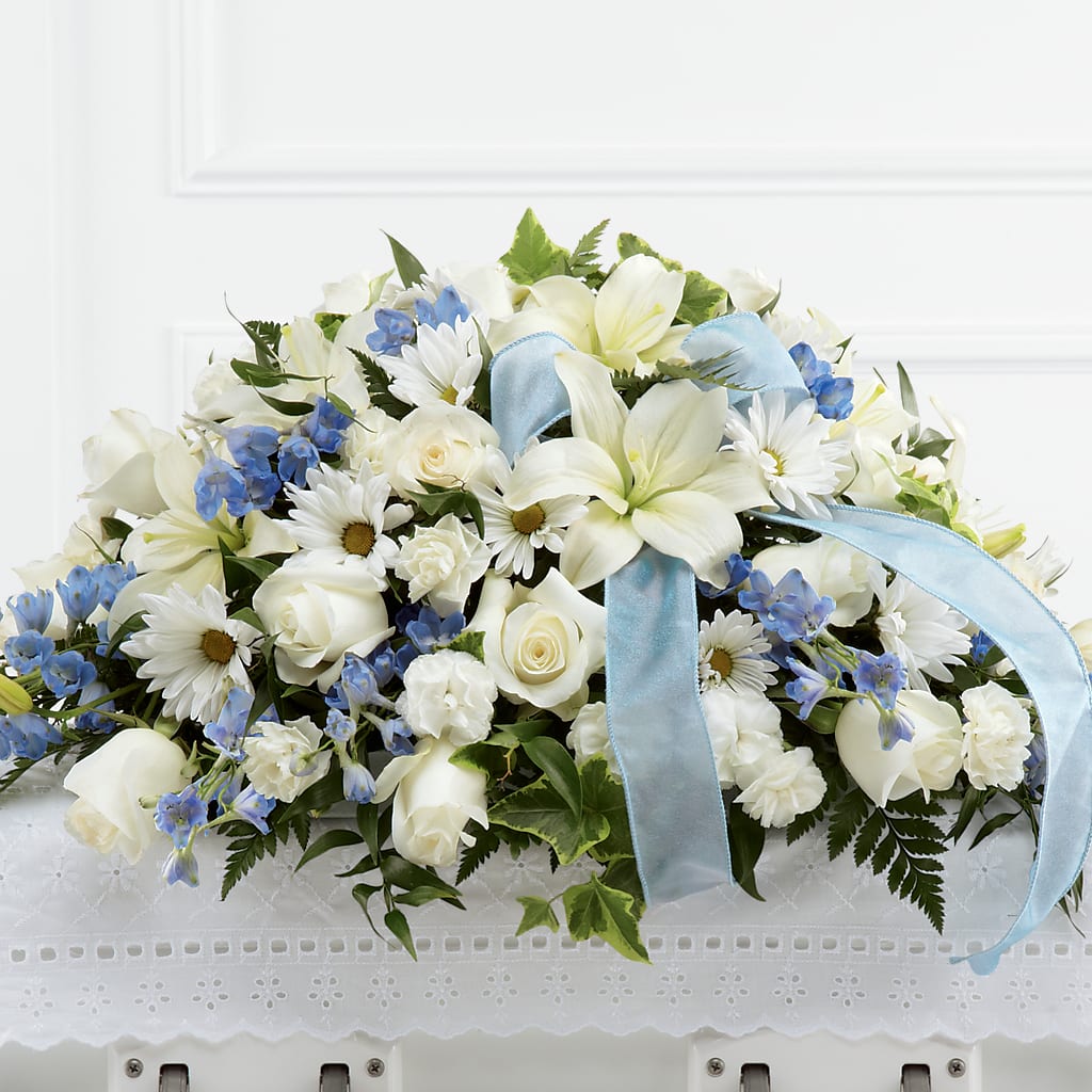Tender Treasure Casket Spray – Flowerorder.com, Tontitown AR
