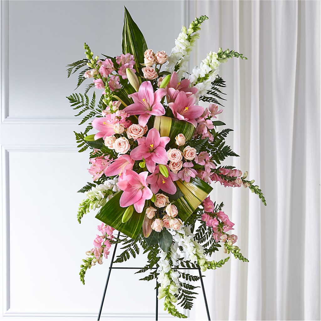 Elegant Embrace Standing Spray – Flowerorder.com, Tontitown AR