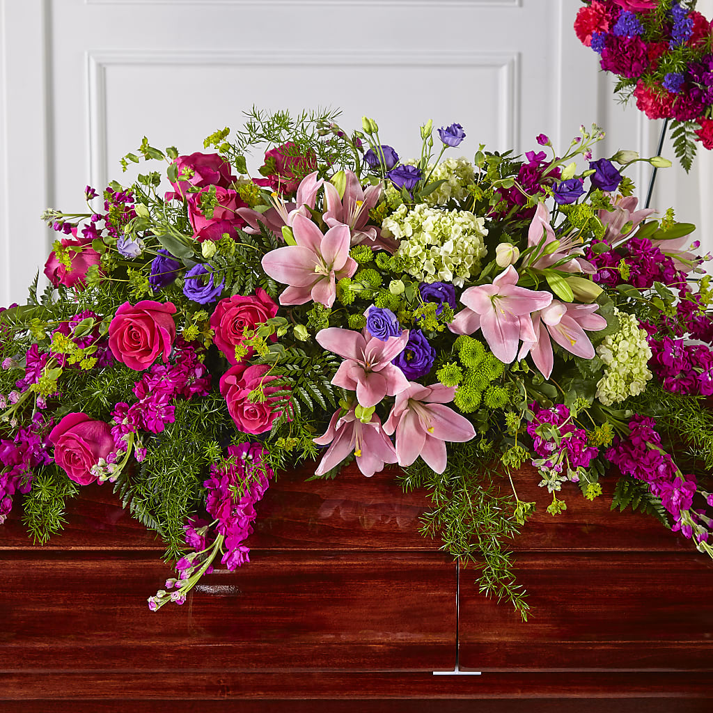 Radiant Tribute Casket Spray – Flowerorder.com, Tontitown AR