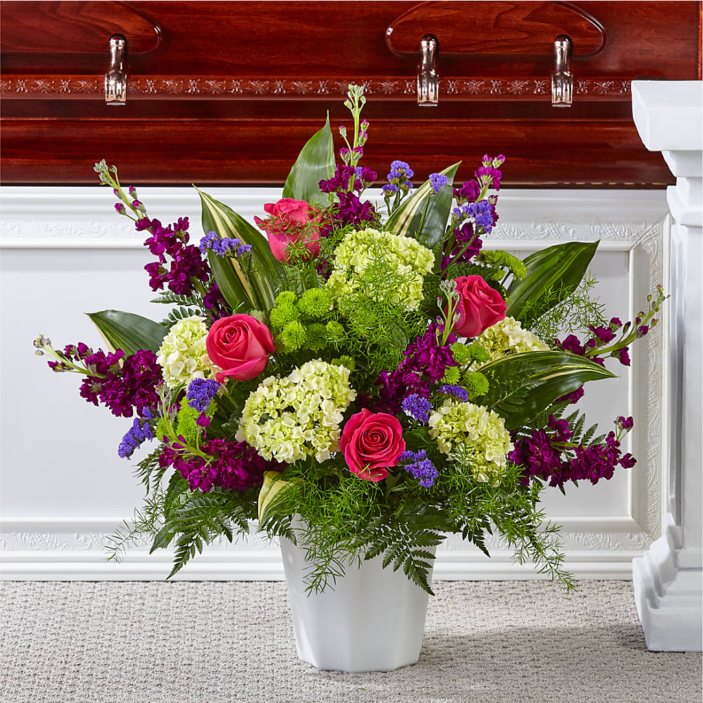 Beautiful Horizons Floor Basket – Flowerorder.com, Tontitown AR