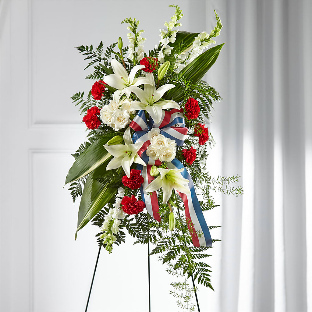Stars of Life Standing Spray – Flowerorder.com, Tontitown AR