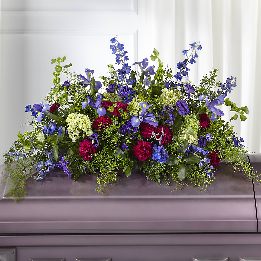 Always Treasured Casket Spray – Flowerorder.com, Tontitown AR