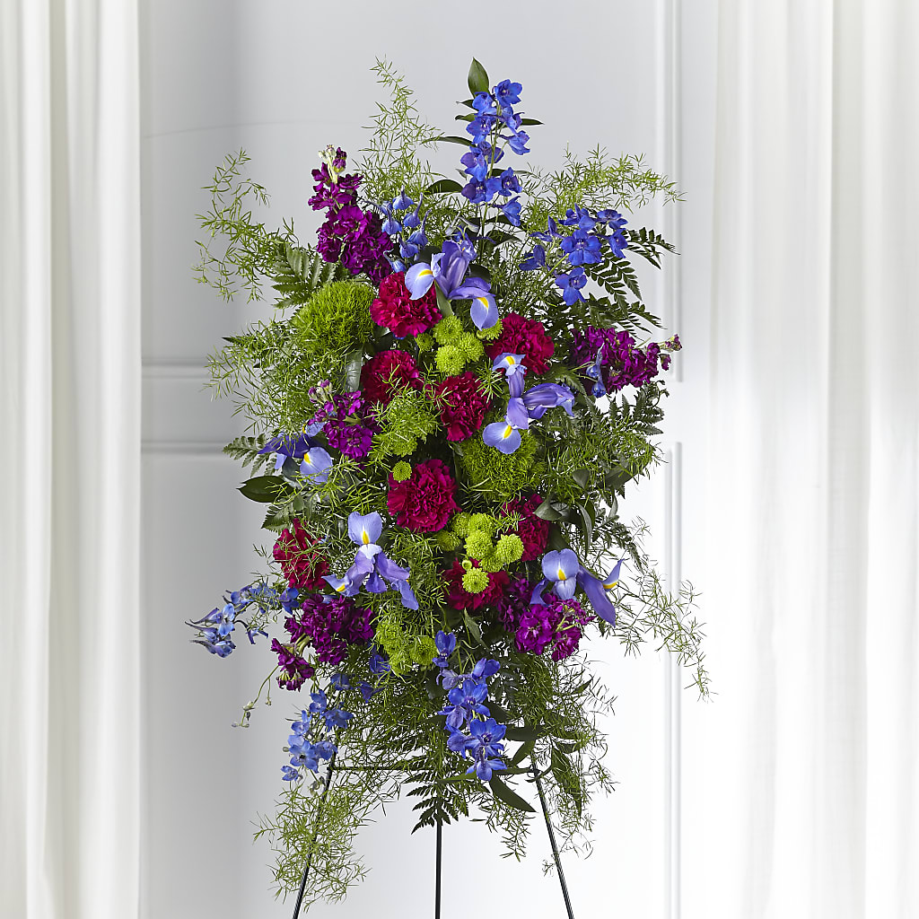 Heavenly Skies Standing Spray – Flowerorder.com, Tontitown AR