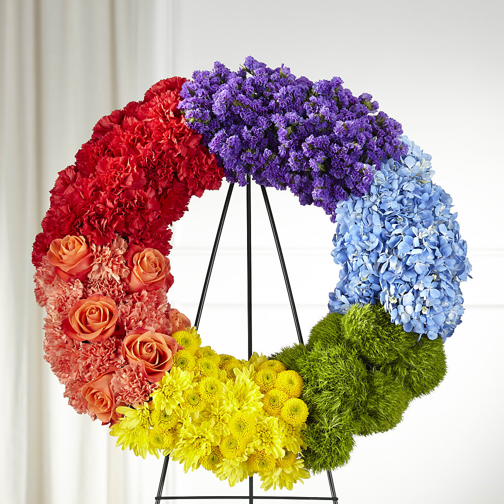 Circle of Love Wreath – Flowerorder.com, Tontitown AR