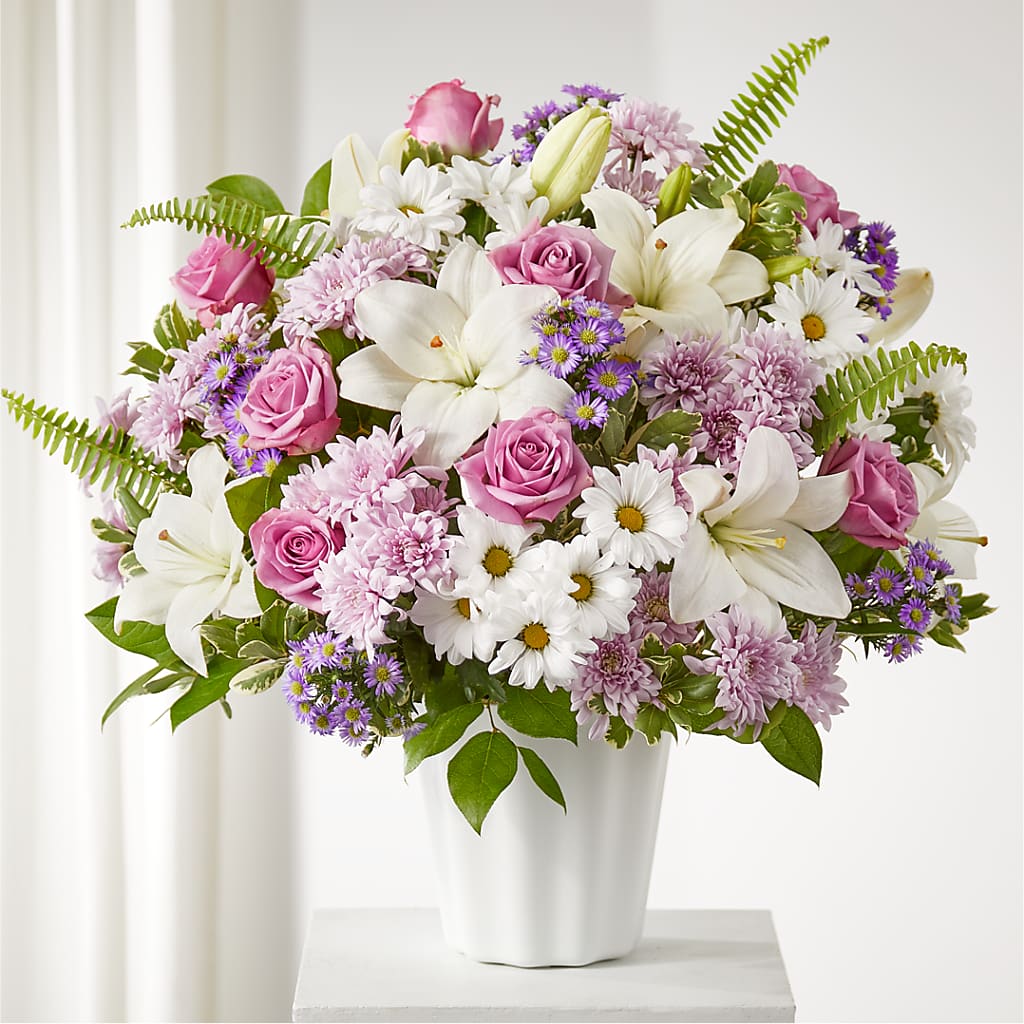 Warmest Thoughts Tabletop Basket – Flowerorder.com, Tontitown AR