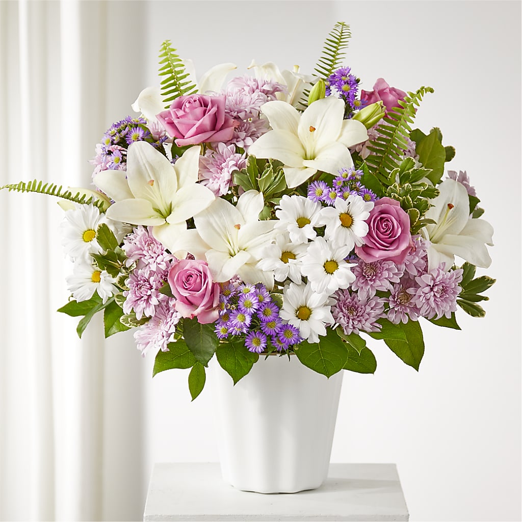 Warmest Thoughts Tabletop Basket – Flowerorder.com, Tontitown AR