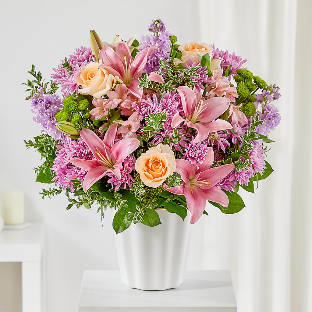 Supportive Embrace Tabletop Basket – Flowerorder.com, Tontitown AR