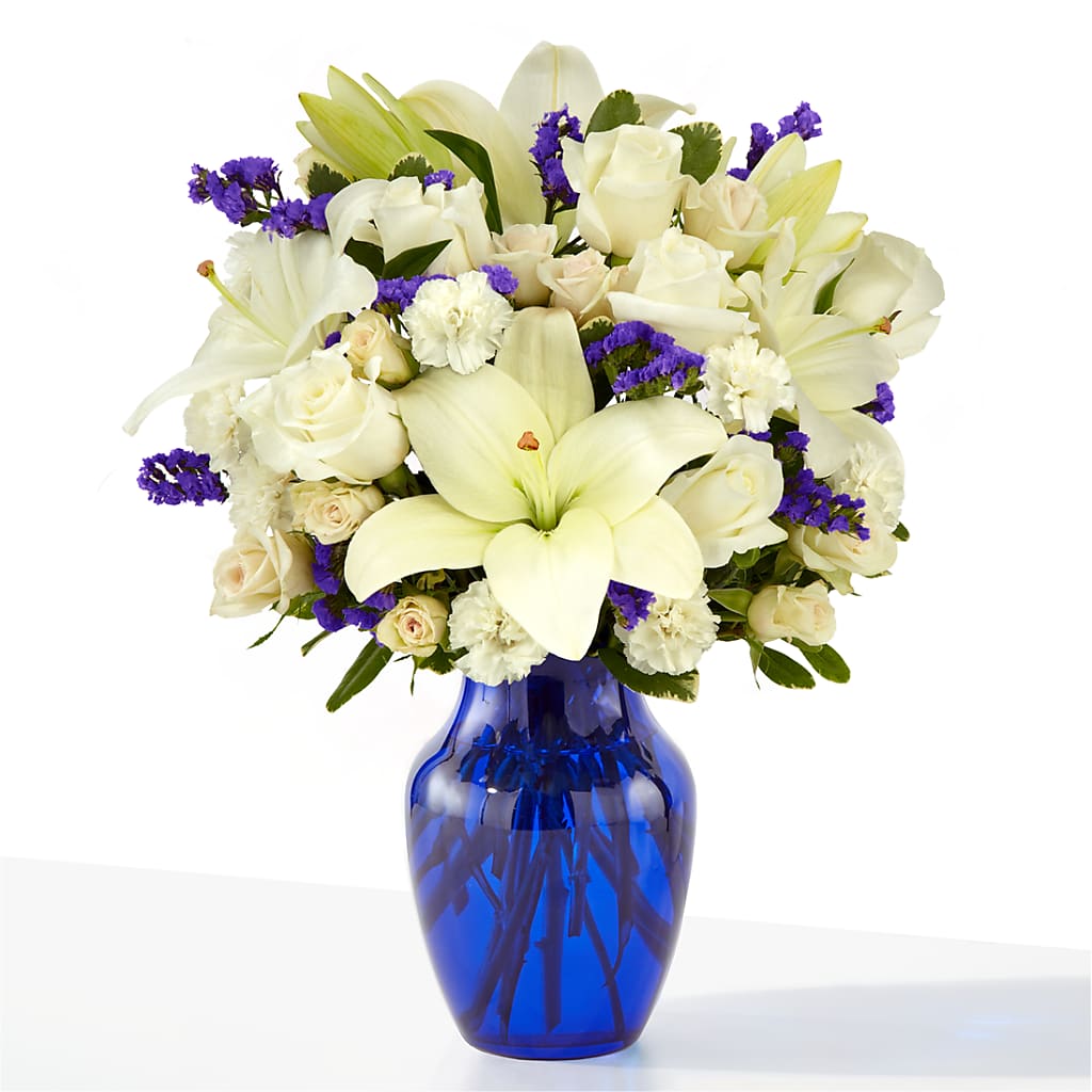 Sapphire Rush Bouquet – Flowerorder.com, Tontitown AR