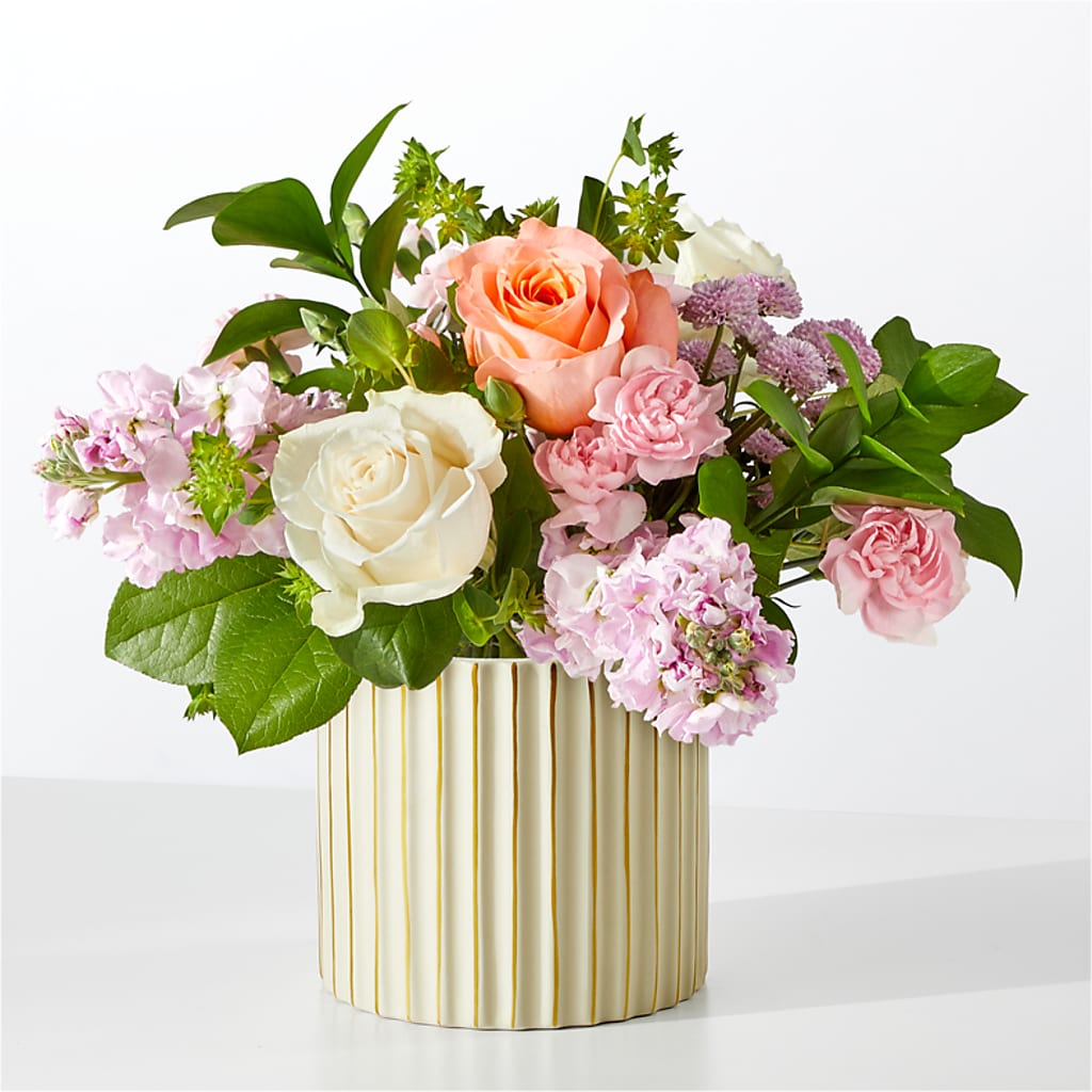 French Market Bouquet with Ivory Vase – Flowerorder.com, Tontitown AR