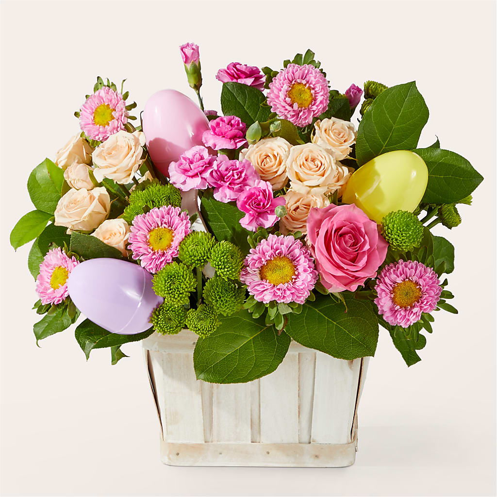 Get Eggcited Basket – Flowerorder.com, Tontitown AR
