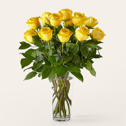 Long Stem Yellow Rose Bouquet –  Flowerorder.com, Tontitown AR