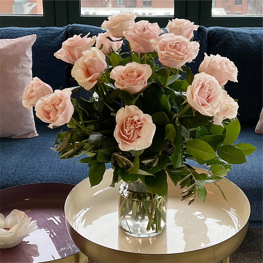 Long Stem Pink Rose Bouquet –  Flowerorder.com, Tontitown AR