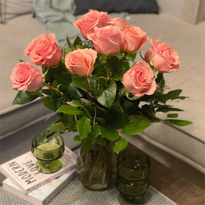 Long Stem Pink Rose Bouquet –  Flowerorder.com, Tontitown AR