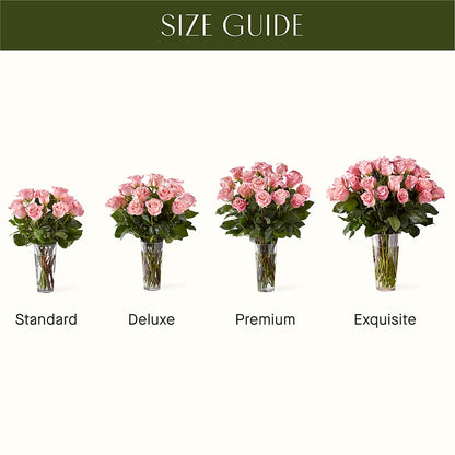 Long Stem Pink Rose Bouquet –  Flowerorder.com, Tontitown AR