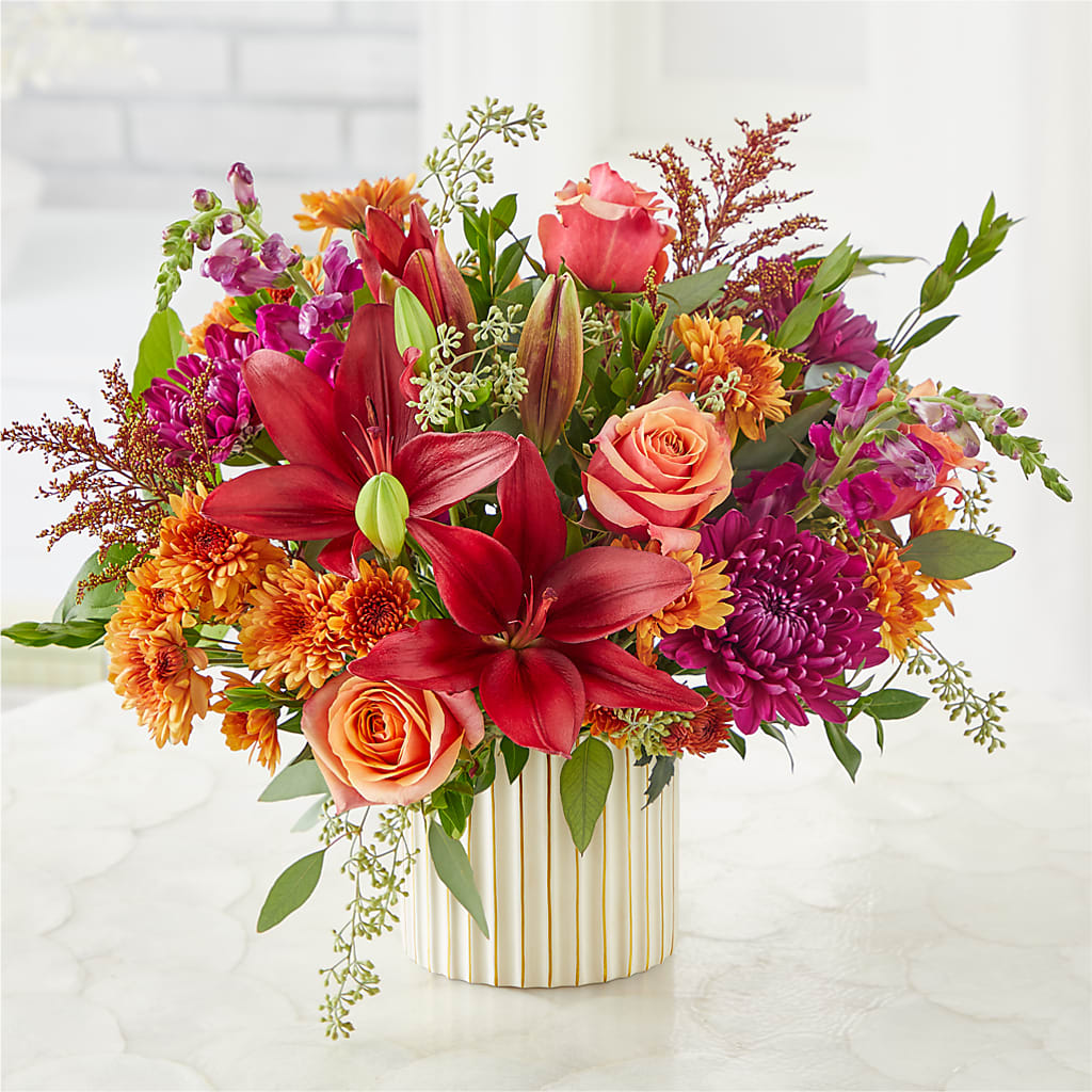 Burgundy Landscape Bouquet –  Flowerorder.com, Tontitown AR