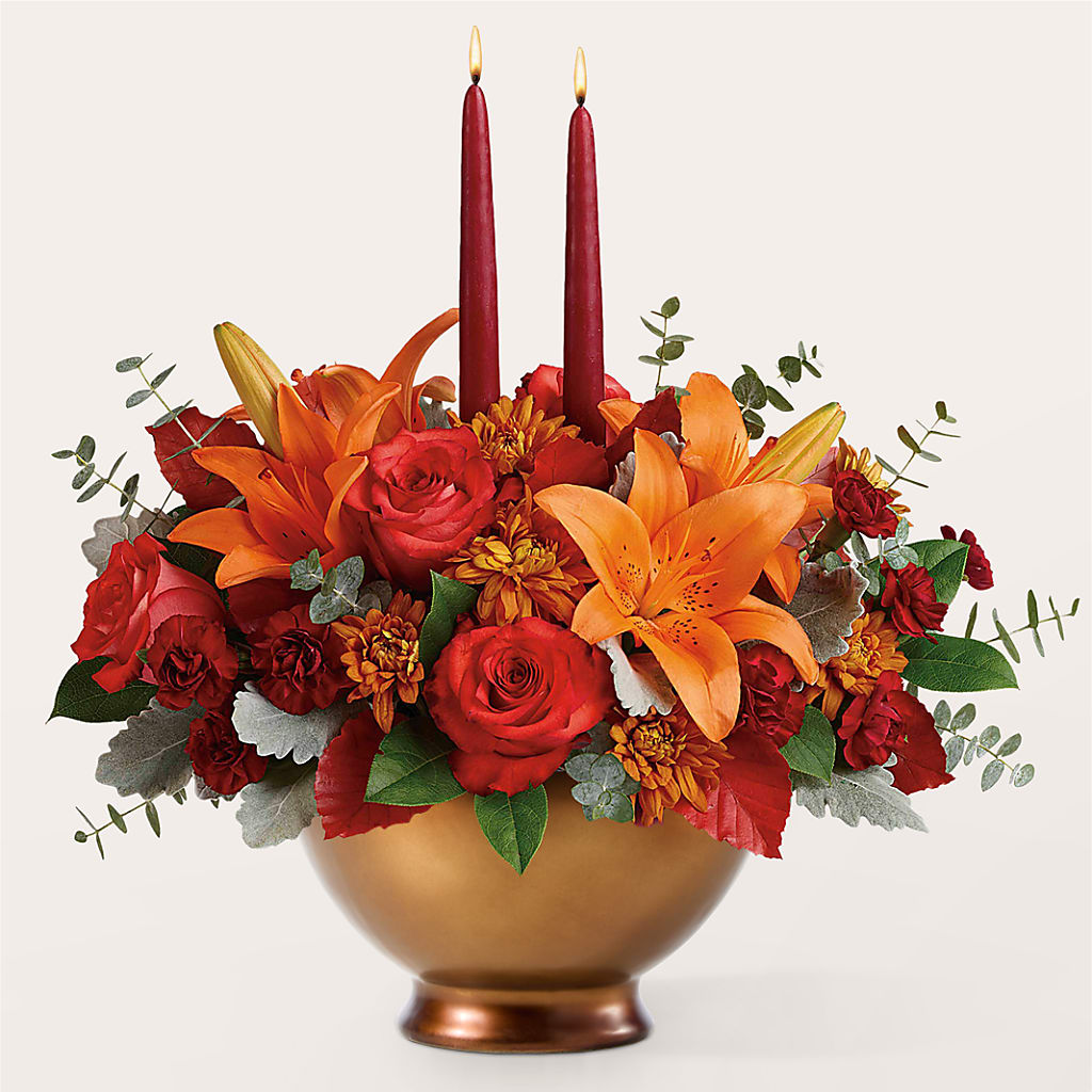 Fruits of Fall Centerpiece –  Flowerorder.com, Tontitown AR