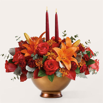 Fruits of Fall Centerpiece –  Flowerorder.com, Tontitown AR