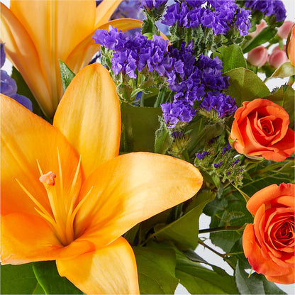 Radiant Citrus Bouquet –  Flowerorder.com, Tontitown AR