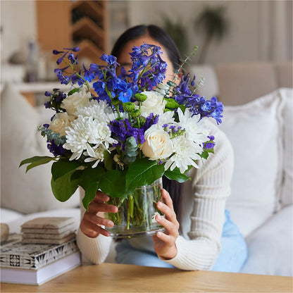 Cerulean Waves Bouquet –  Flowerorder.com, Tontitown AR
