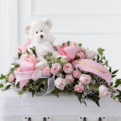 Touch of Sympathy Casket Spray –  Flowerorder.com, Tontitown AR