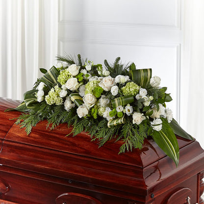 Hopeful Gesture Casket Spray –  Flowerorder.com, Tontitown AR