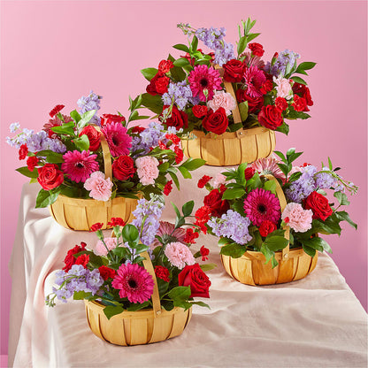 Pink Picnic Basket –  Flowerorder.com, Tontitown AR