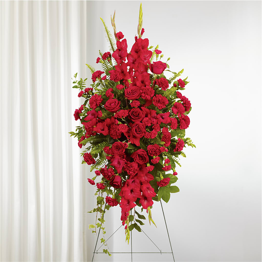 From the Heart Standing Spray –  Flowerorder.com, Tontitown AR