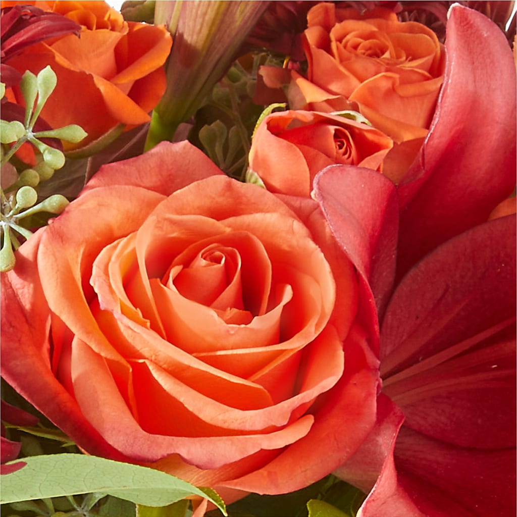 Crimson Leaves Bouquet –  Flowerorder.com, Tontitown AR