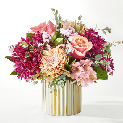 Berry Cobbler Bouquet with Ivory Vase –  Flowerorder.com, Tontitown AR