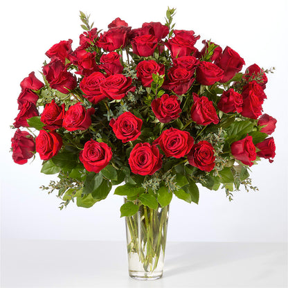 Forever Yours Fifty Stem Red Rose Bouquet –  Flowerorder.com, Tontitown AR